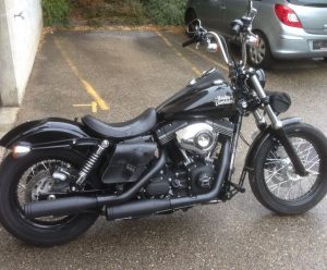 Sacoche Myleatherbikes Harley Dyna Street Bob_71